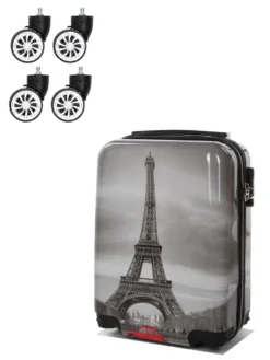 Ensemble 4 Valises Madisson Tour Eiffel -Delsey Valises Boutique ensemble valise madisson 843013z
