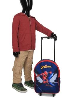 Disney Sac à Dos à Roulettes Spider-Man Eyes -Delsey Valises Boutique sac dos disney 787170z