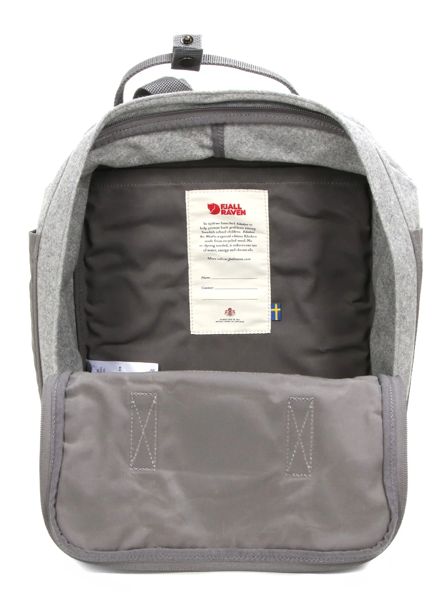 FJÄLLRÄVEN Sac à Dos Fjällräven Kanken Re-Wool 11 FJÄLLRÄVEN Sac à Dos Fjällräven Kanken Re-Wool – Image 11