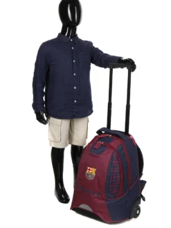 Sac à Dos à Roulettes FC Barcelone Més Que Un Club -Delsey Valises Boutique sac dos football 773325z