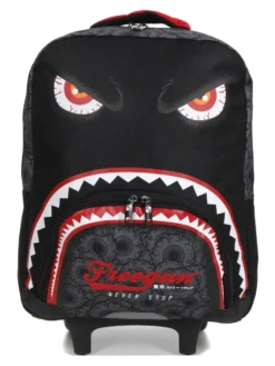 Sac à Dos à Roulettes Freegun Monster Eyes -Delsey Valises Boutique sac dos freegun 778017z