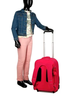 Sac à Dos à Roulettes Kipling Sari -Delsey Valises Boutique sac dos kipling 880294z