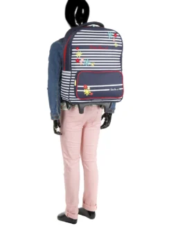 Sac à Dos à Roulettes Little Marcel Blossom 33 Sac à Dos à Roulettes Little Marcel Blossom -Delsey Valises Boutique sac dos little marcel 781030z