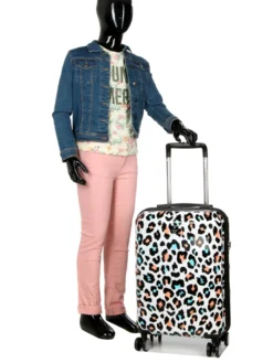 Valise Airtex Léopard 55 Cm -Delsey Valises Boutique valise airtex 627111z