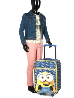 Valise Les Minions Bob 51 Cm -Delsey Valises Boutique valise dessins animes 747035z