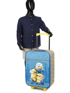Valise Les Minions Trio 51 Cm -Delsey Valises Boutique valise dessins animes 753839z