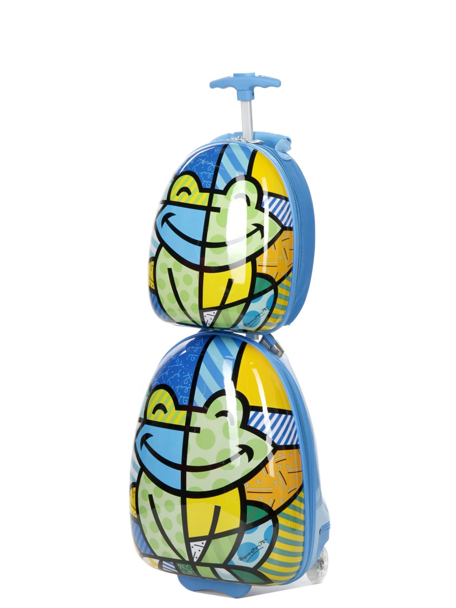Valise Heys Britto For Kids Frog 45.7 Cm Et Sac à Dos 1 Valise Heys Britto For Kids Frog 45.7 Cm Et Sac à Dos