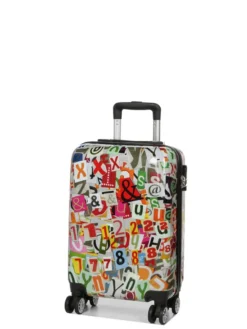 Valise Madisson Newspaper Letters 55 Cm