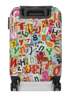 Valise Madisson Newspaper Letters 55 Cm -Delsey Valises Boutique valise madisson 872845z