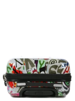 Valise Madisson Newspaper Letters 55 Cm -Delsey Valises Boutique valise madisson 872849z