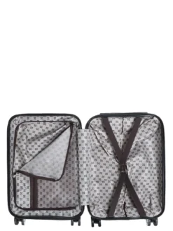 Valise Madisson Newspaper Letters 55 Cm -Delsey Valises Boutique valise madisson 872852z