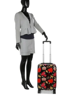Valise Madisson Roses For The Queen 55 Cm -Delsey Valises Boutique valise madisson 872868z