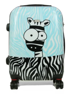 Valise Worldline Zebra 54 Cm -Delsey Valises Boutique valise worldline 478002z